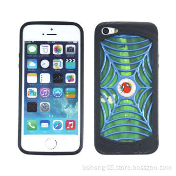 Spider net PC+TPU case for iPhone 5S (can be separated), different colors available